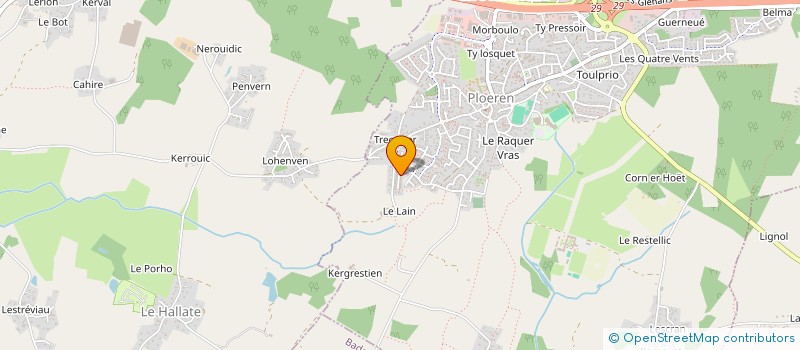 localisation de l'entreprise MONSIEUR CLEMENT GOUMAS  PLOEREN