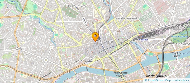 localisation de l'entreprise MONSIEUR CLEMENT GOUPIL à NANTES