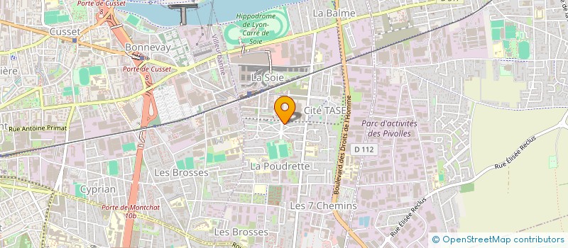 localisation de l'entreprise MONSIEUR CLEMENT GOURHAND  VAULX-EN-VELIN