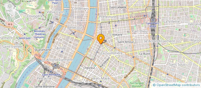 localisation de l'entreprise MONSIEUR CLEMENT GRAVIER  LYON