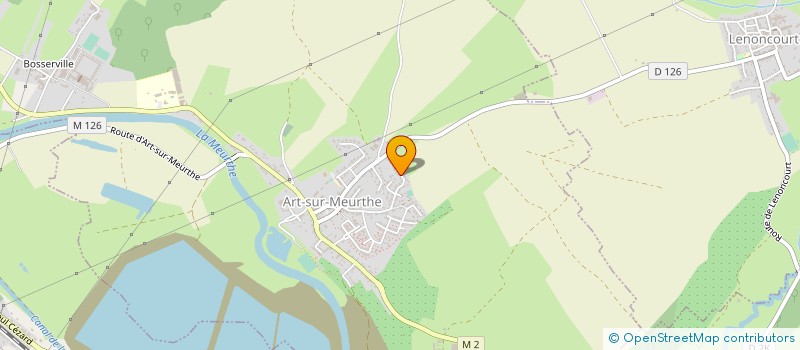 localisation de l'entreprise MONSIEUR CLEMENT GREFFIER  NANCY