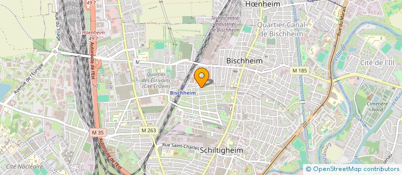 localisation de l'entreprise MONSIEUR CLEMENT GRIENENBERGER à SCHILTIGHEIM