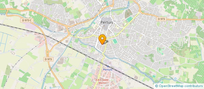 localisation de l'entreprise MONSIEUR CLEMENT GROS  PERTUIS