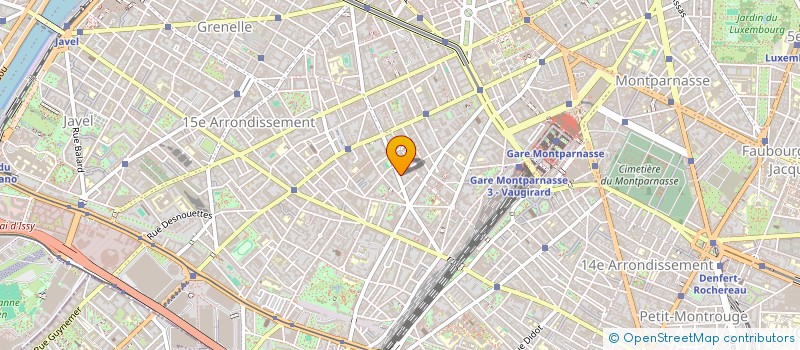 localisation de l'entreprise MONSIEUR CLEMENT GROSJEAN  PARIS