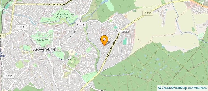 localisation de l'entreprise MONSIEUR CLEMENT GROUSSET  NOISEAU