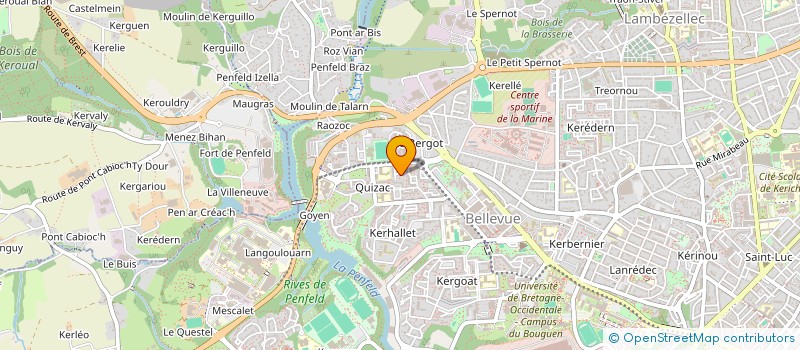 localisation de l'entreprise MONSIEUR CLEMENT GRUET  BREST