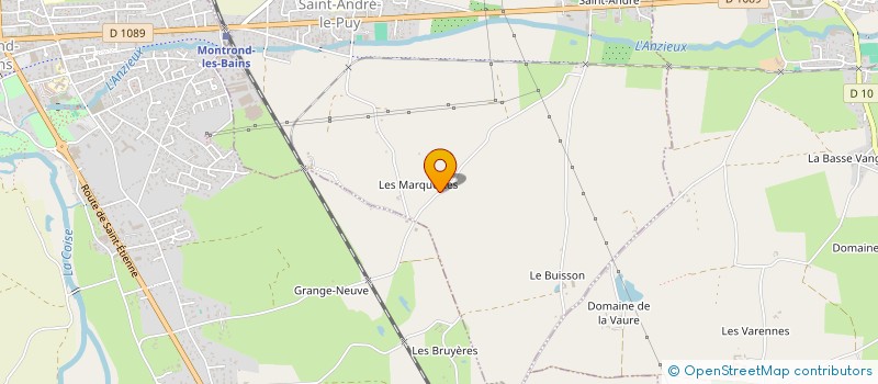 localisation de l'entreprise MONSIEUR CLEMENT GUBIEN  SAINT-ANDRE-LE-PUY