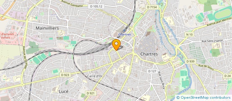 localisation de l'entreprise MONSIEUR CLEMENT GUEDOU à CHARTRES