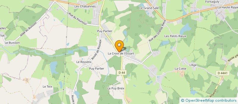 localisation de l'entreprise MONSIEUR CLEMENT GUERINEAU à LIMOGES