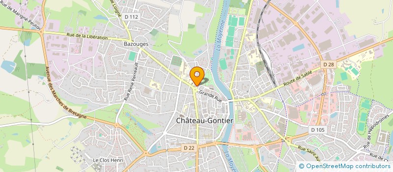 localisation de l'entreprise MONSIEUR CLEMENT GUERINET  FROMENTIERES