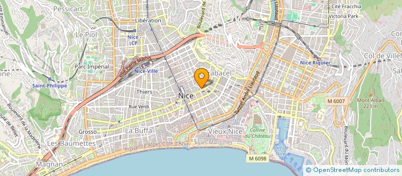 localisation de l'entreprise MONSIEUR CLEMENT GUERRUCCI  NICE