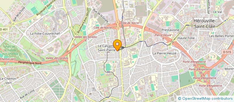 localisation de l'entreprise MONSIEUR CLEMENT GUILBERT à CAEN