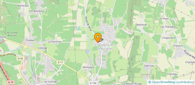 localisation de l'entreprise MONSIEUR CLEMENT GUILLEMAIN  CHEVAGNY-LES-CHEVRIERES