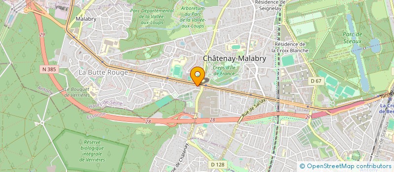 localisation de l'entreprise MONSIEUR CLEMENT GUILLOTIN à CHATENAY-MALABRY