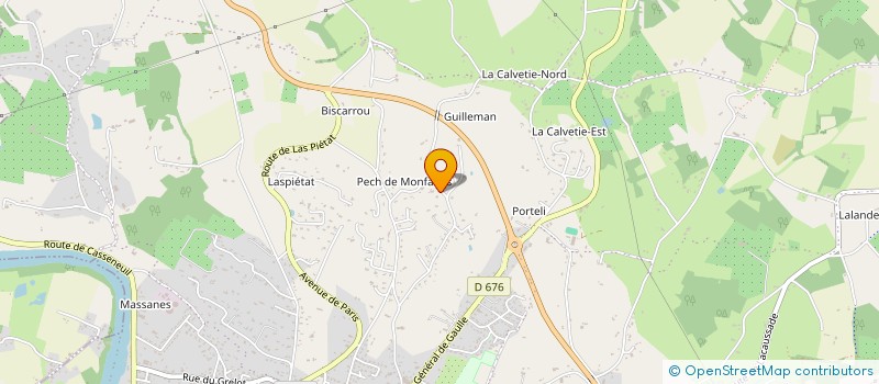 localisation de l'entreprise MONSIEUR CLEMENT GUILVERT à VILLENEUVE SUR LOT