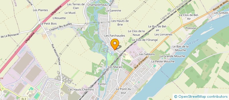 localisation de l'entreprise MONSIEUR CLEMENT GUYOT à MEUNG-SUR-LOIRE