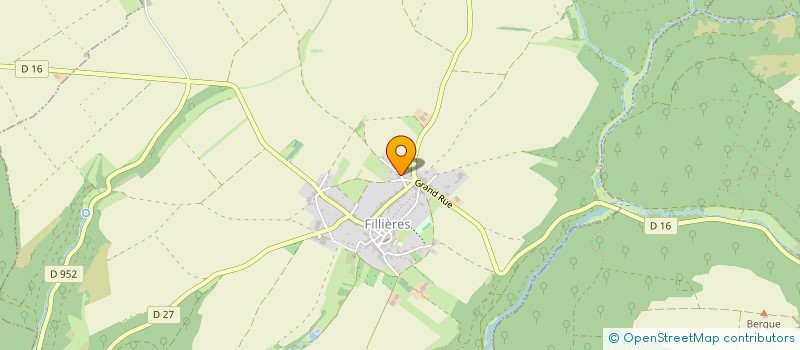 localisation de l'entreprise MONSIEUR CLEMENT HABAY  FILLIERES