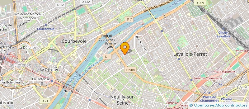 localisation de l'entreprise MONSIEUR CLEMENT HADDAD à NEUILLY-SUR-SEINE