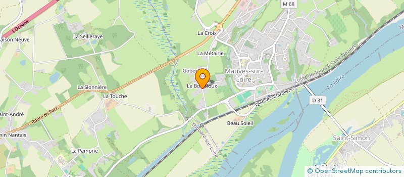 localisation de l'entreprise MONSIEUR CLEMENT HAMON à MAUVES-SUR-LOIRE
