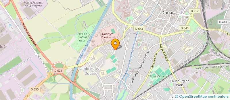 localisation de l'entreprise MONSIEUR CLEMENT HARANG  LAMBRES-LEZ-DOUAI