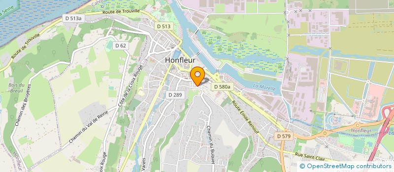 localisation de l'entreprise MONSIEUR CLEMENT HARREAU à HONFLEUR