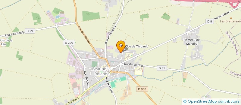 localisation de l'entreprise MONSIEUR CLEMENT HASCOET à BEAUNE-LA-ROLANDE