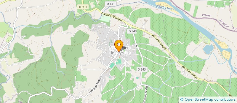 localisation de l'entreprise MONSIEUR CLEMENT HASCOET à SAINT-JULIEN-DE-PEYROLAS