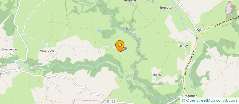 localisation de l'entreprise MONSIEUR CLEMENT HAUTIER  VILLOSSANGES