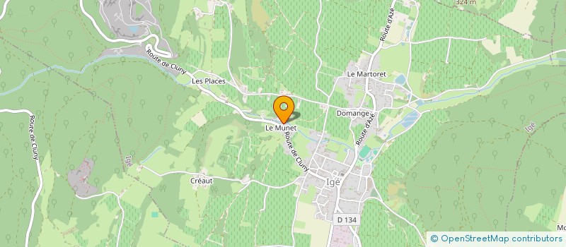 localisation de l'entreprise MONSIEUR CLEMENT HELY  IGE