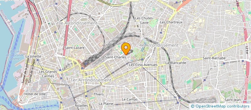 localisation de l'entreprise MONSIEUR CLEMENT HENRY à MARSEILLE