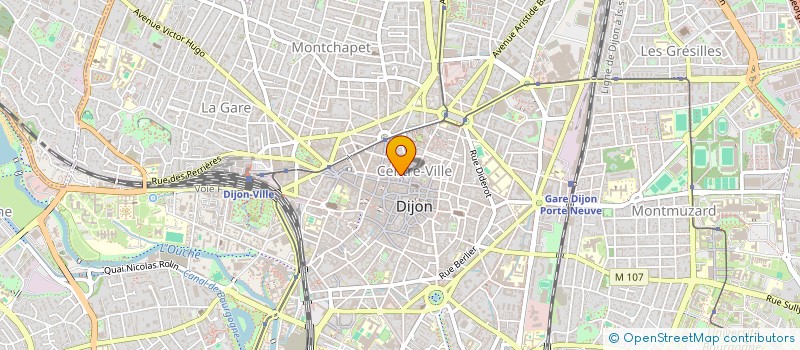 localisation de l'entreprise MONSIEUR CLEMENT HENRY  DIJON