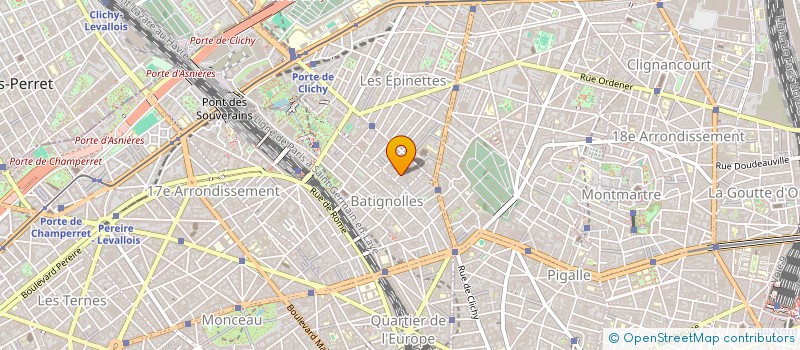 localisation de l'entreprise MONSIEUR CLEMENT HERMEL  PARIS