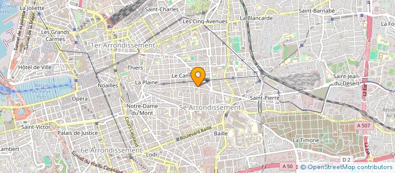 localisation de l'entreprise MONSIEUR CLEMENT HERNANDEZ Y PERES à MARSEILLE