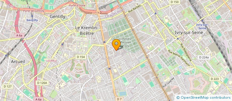 localisation de l'entreprise MONSIEUR CLEMENT HERRMANN à LE KREMLIN-BICETRE