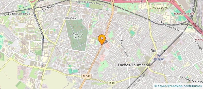localisation de l'entreprise MONSIEUR CLEMENT HERSIN à LILLE