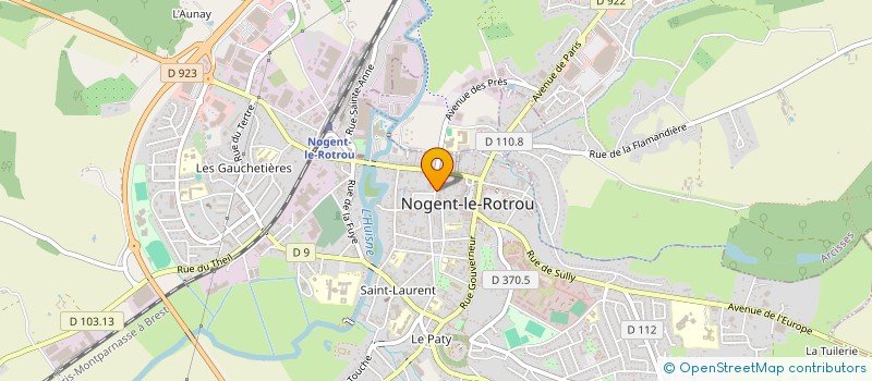 localisation de l'entreprise MONSIEUR CLEMENT HESLIERE à NOGENT-LE-ROTROU