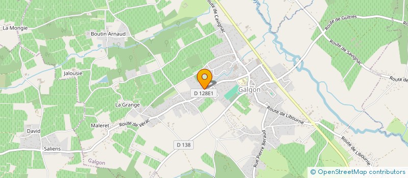 localisation de l'entreprise MONSIEUR CLEMENT HEUREUDE  GALGON