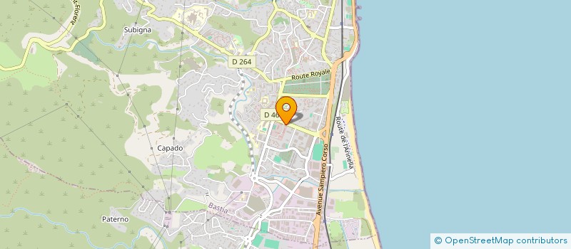 localisation de l'entreprise MONSIEUR CLEMENT HEVE  BASTIA