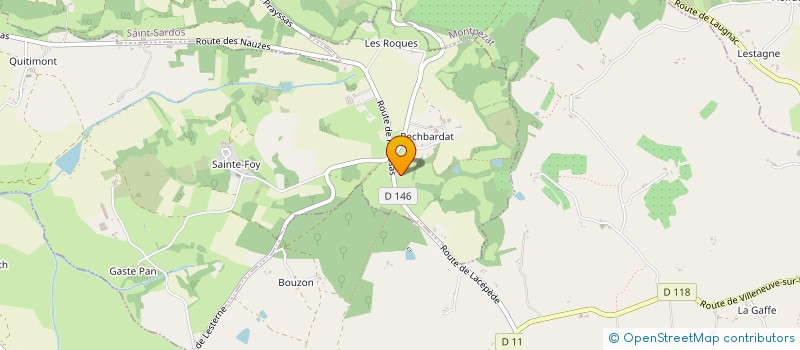 localisation de l'entreprise MONSIEUR CLEMENT HOINGNE  LACEPEDE