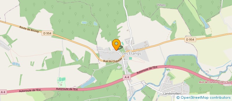 localisation de l'entreprise MONSIEUR CLEMENT HOLMENSCHLAGER  LES ETANGS