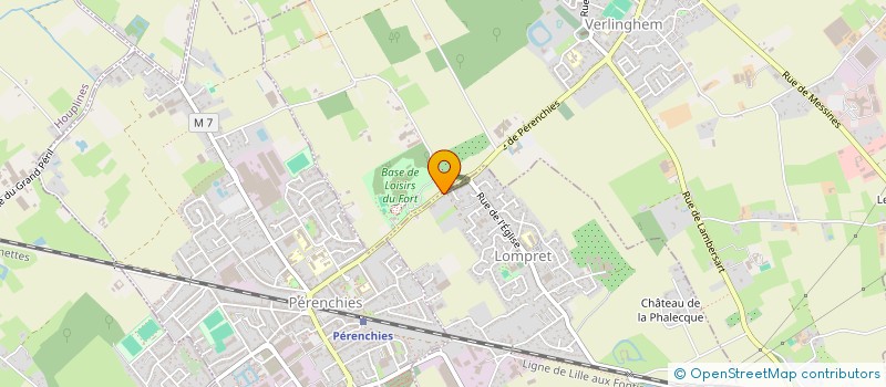 localisation de l'entreprise MONSIEUR CLEMENT HOLVOET  LOMPRET