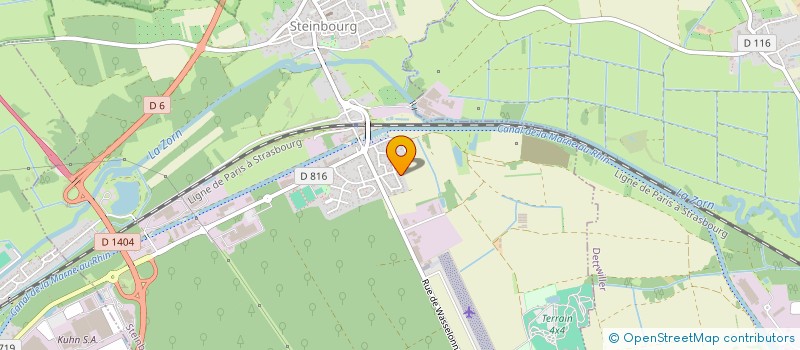 localisation de l'entreprise MONSIEUR CLEMENT HOST  STEINBOURG