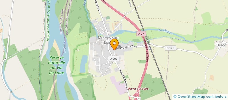 localisation de l'entreprise MONSIEUR CLEMENT HOUARD à MESVES SUR LOIRE