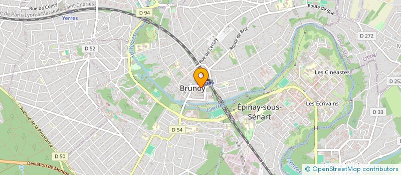 localisation de l'entreprise MONSIEUR CLEMENT HOUILLE à BRUNOY