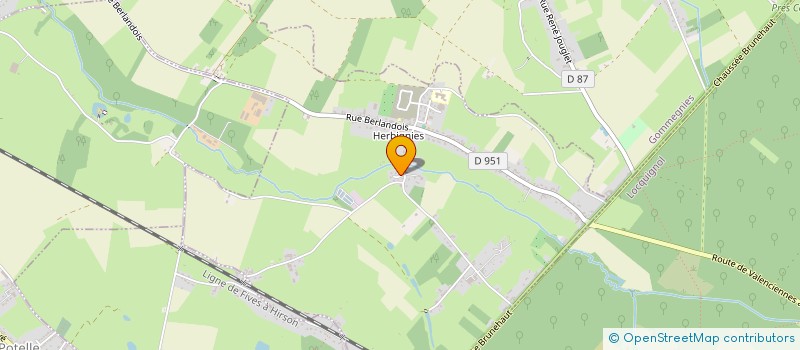 localisation de l'entreprise MONSIEUR CLEMENT HOURIEZ à VILLEREAU