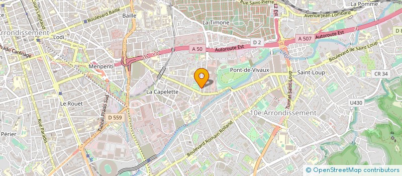 localisation de l'entreprise MONSIEUR CLEMENT HUDELOT à MARSEILLE