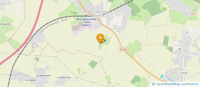 localisation de l'entreprise MONSIEUR CLEMENT HUE  GRAND BOURGTHEROULDE