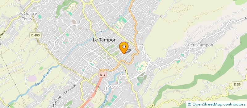 localisation de l'entreprise MONSIEUR CLEMENT HUREAU à LE TAMPON