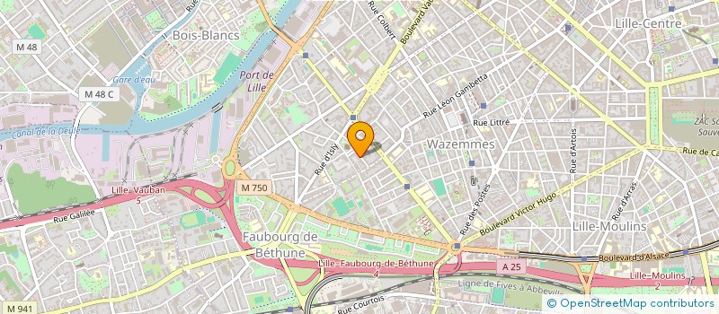 localisation de l'entreprise MONSIEUR CLEMENT HUYGHE à LILLE