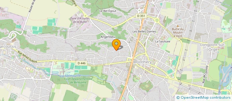 localisation de l'entreprise MONSIEUR CLEMENT HUYNH à MONTLHERY